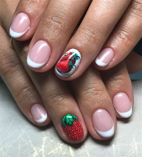 Сегодня был потрясающий 🍓🍓🍓 маникюр!!! Я влюбилась в него по уши! 😍 ...