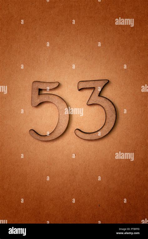 Number 53 High Resolution Stock Photography and Images - Alamy