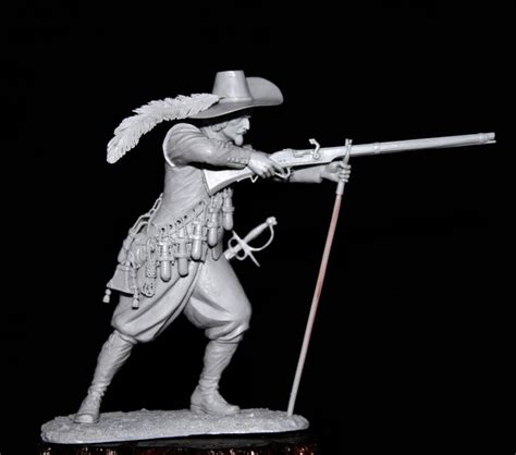 17th century Musketeer | planetFigure | Miniatures