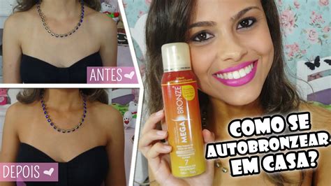 Resenha: Mega Bronze | Como Se Bronzear em Casa? - YouTube