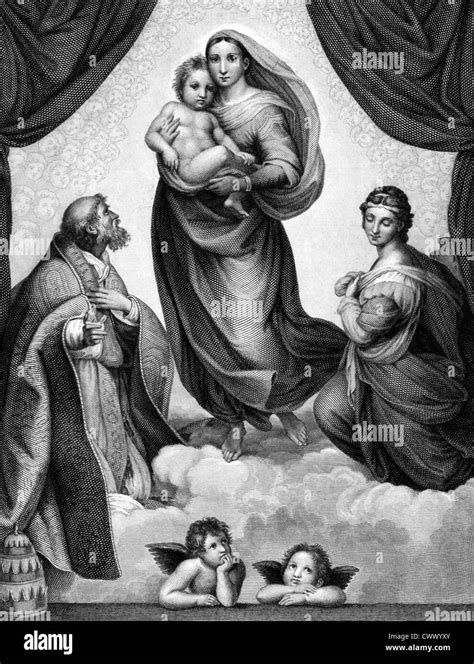 Sistine madonna hi-res stock photography and images - Alamy