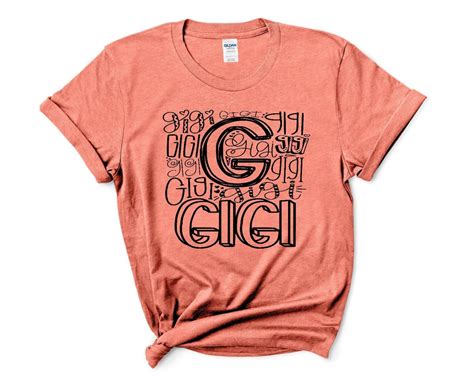 Gigi T-shirt Gigi Shirt Gigi Gifts from baby Gigi Birthday | Etsy