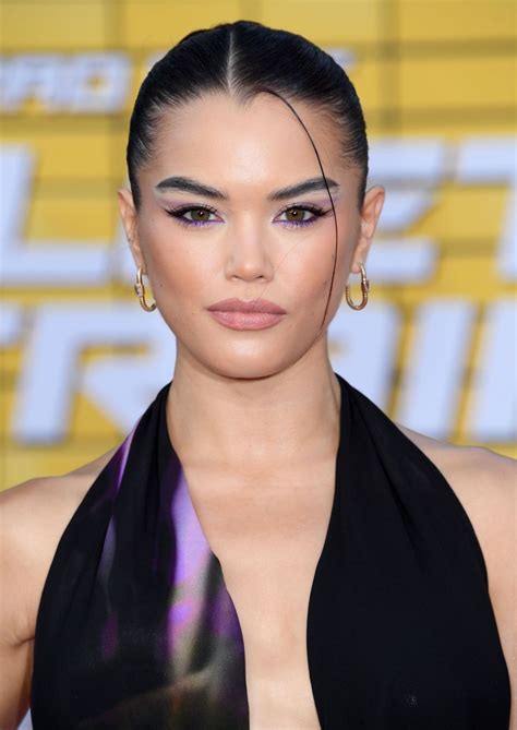 PARIS BERELC at Bullet Train Premiere in Los Angeles 08/01/2022