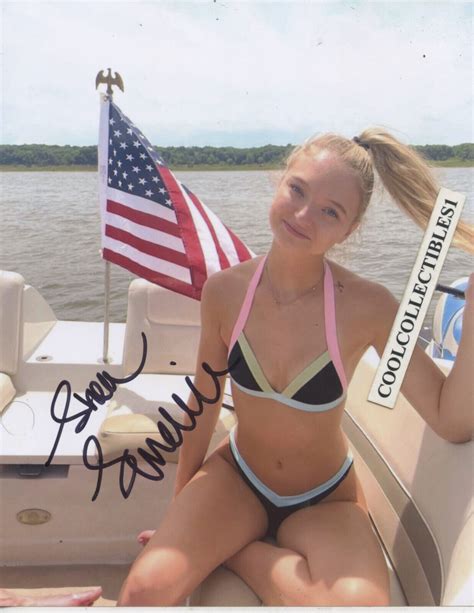 SHAE SMOLIK IN PERSON SIGNED 8X10 COLOR PHOTO 1 COA | #4619890009