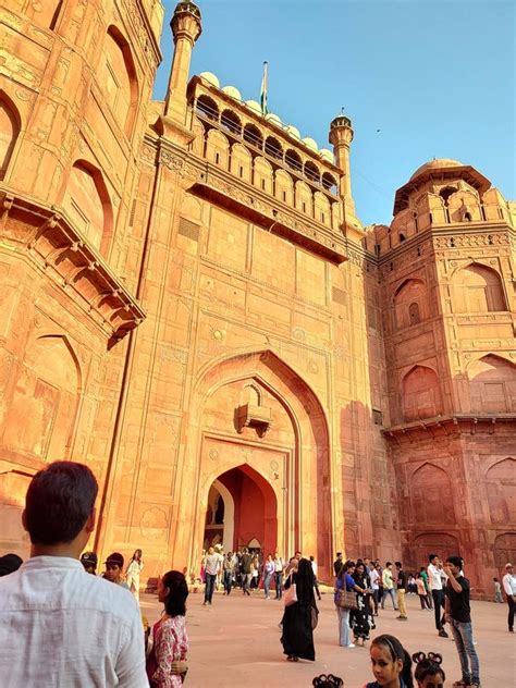 Red Fort, Delhi, Shahi Darwaza, Places To Visit in Delhi Editorial ...