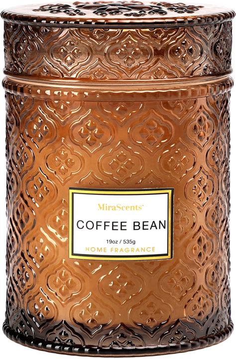 Amazon.com: Coffee Bean Scented Candles, Large Natural Soy Candle, 88