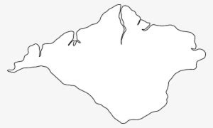 Iow Outline - Isle Of Wight Map Outline PNG Image | Transparent PNG ...