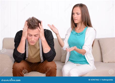 Emotional Couple stock photo. Image of covering, beautiful - 42907462