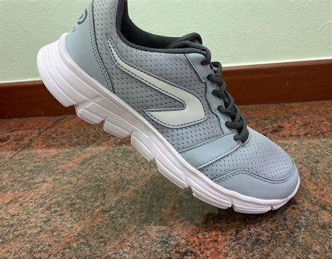 Kalenji Run 100 Women Running Shoes - Grey, Women's Fashion, Footwear ...