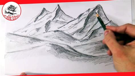 Himalaya Drawing at PaintingValley.com | Explore collection of Himalaya ...