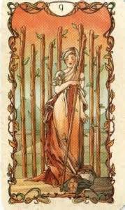 9 Жезлов Таро Альфонса Мухи MUCHA TAROTТАРОСОФИЯ — сайт таролога ...