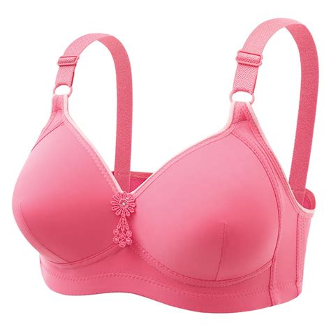 penkiiy women bras casual sexy front button shaping cup shoulder strap