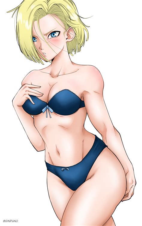 Dragon Ball Z Android 18 Naked