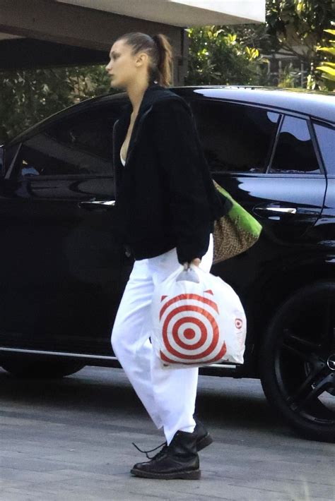 Bella Hadid Showed Off Her Tits In Los Angeles (12 Photos) | #The Fappening