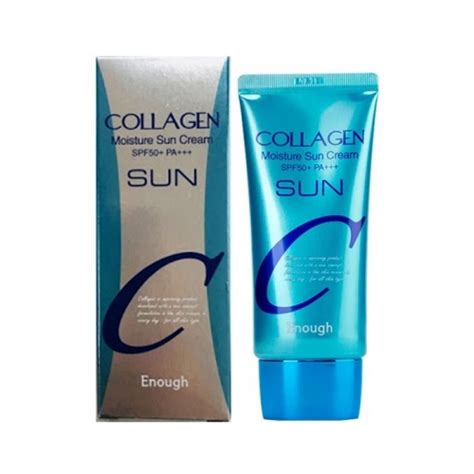 Зволожуючий сонцезахисний крем Enough Collagen Moisture Sun Cream SPF50 ...