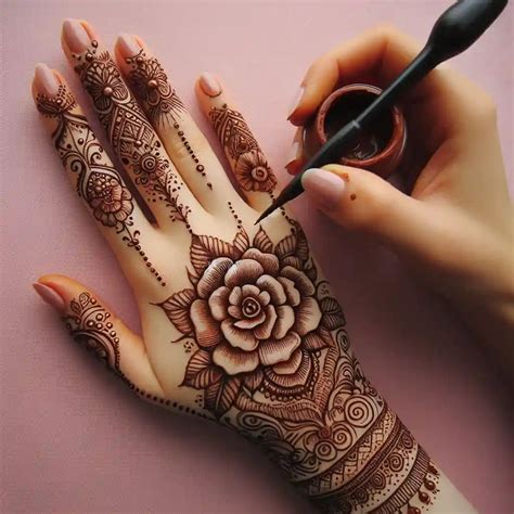 simple mehndi design