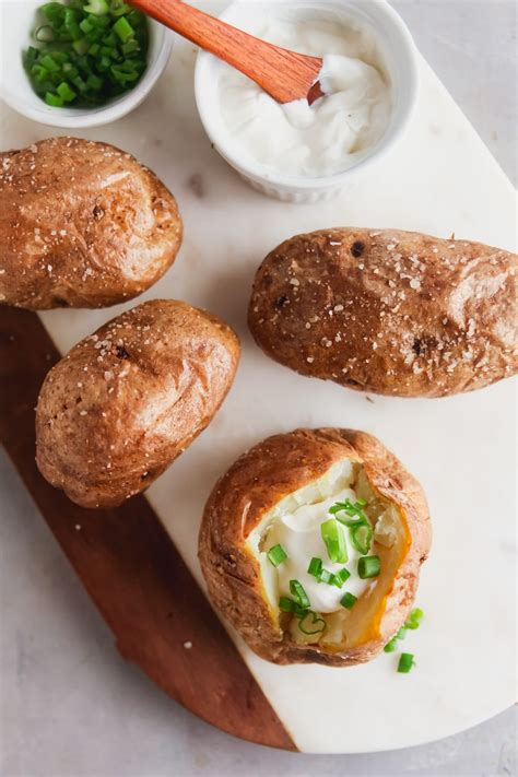 Air Fryer Baked Potatoes | Healthy Delicious