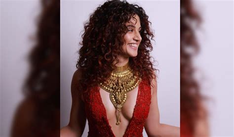 Taapsee Pannu lands in controversy for wearing Goddess Lakshmi necklace ...