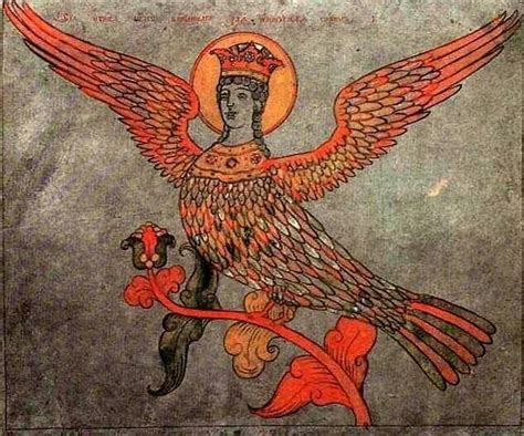 Bird Women ( Grandmother ) Slavic FOLKLORE. | Medieval art ...
