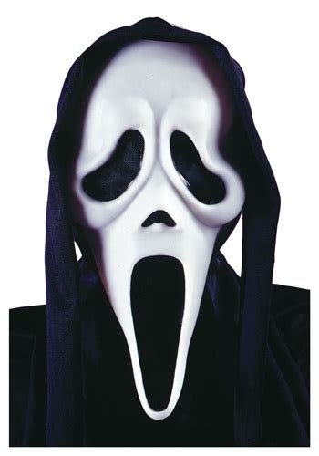 Scream Movie Adult Mask | Horror Movie Accessories