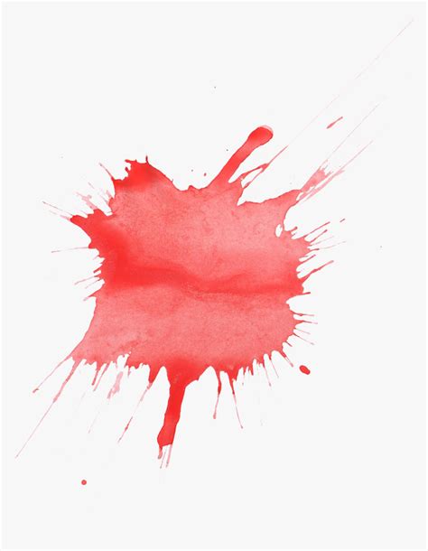 red paint splotch png transparent png transparent png image pngitem