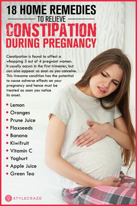 Relief During Pregnancy From Constipation - Laxative Dependency