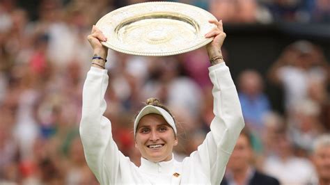 Wimbledon 2023 Women's Final; Marketa Vondrousova beats Ons Jabeur