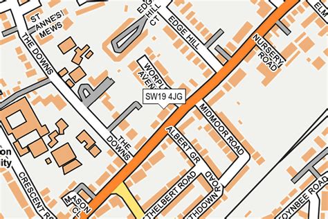 SW19 4JG maps, stats, and open data
