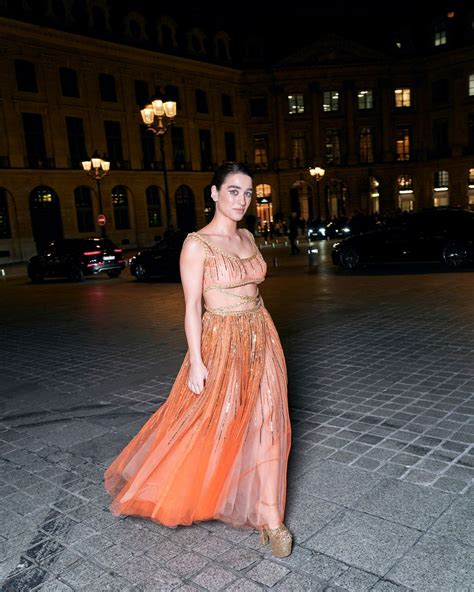 SIMONA TABASCO Getting Ready for Giambattista Valli Show For Vogue