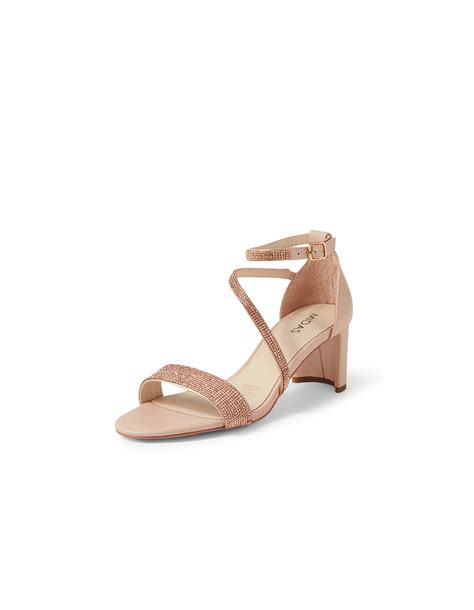 Midas Findest Nude Jewels Leather Sandals | David Jones