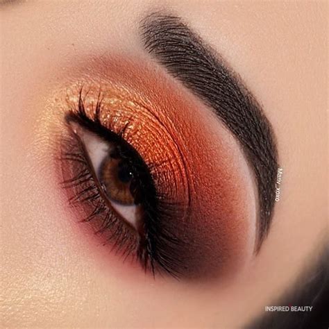 25 Beautiful Intense Fall Makeup Looks - Inspired Beauty