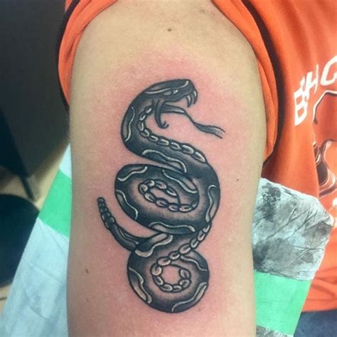 Tattoo uploaded by Robert Davies • Rattlesnake Tattoo by Derek Royal # ...