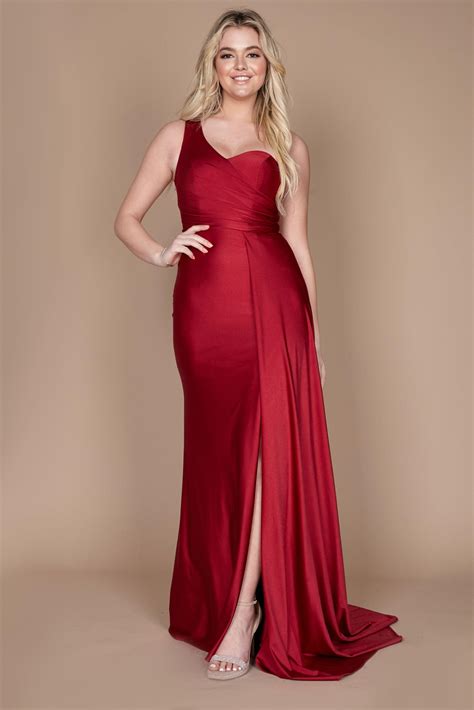 Black Dylan & Davids One Shoulder Long Evening Gown - Prom Dresses & Gowns