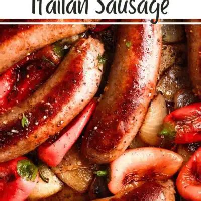 how to cook italian sausage in a pan