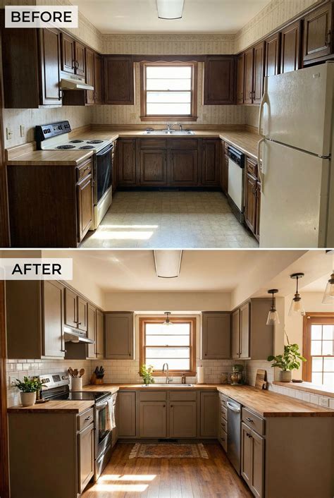 Happy Kitchens: 34 Kitchen Transformations from Boring to Cozy Kitchens