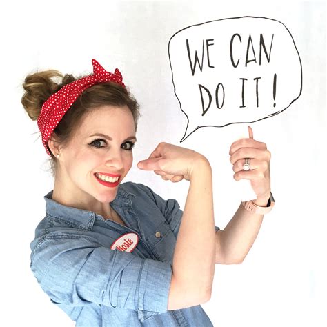 Printable Rosie The Riveter Badge | Hello Small World