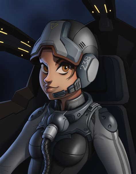 Gregor Kari - AH/G-24 Banshee (stylized Fanart)