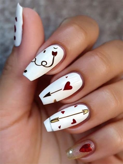 65+ Cute and Easy Valentine Nail Designs and Ideas | Sarah Scoop