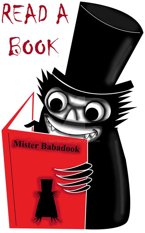 Read a Book with Mr. Babadook tshirt design by Bat13SJx on DeviantArt
