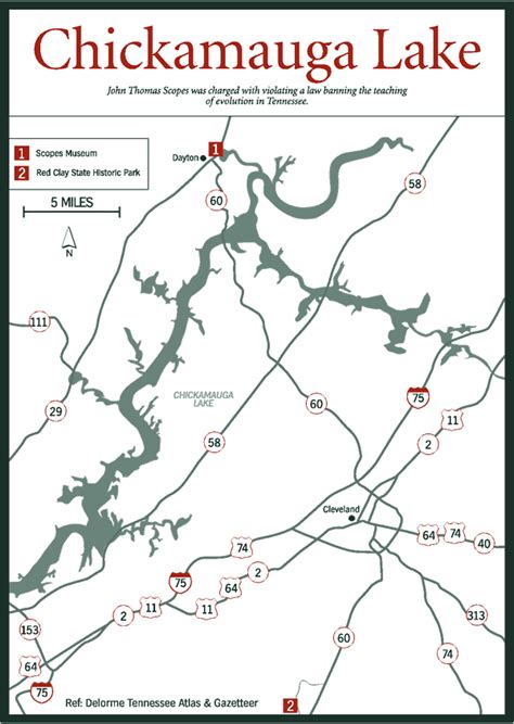 Sherpa Guides | Tennessee | The Tennessee Mountains | Chickamauga Lake