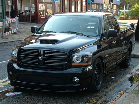 SPORTS CARS: dodge ram srt 10 black