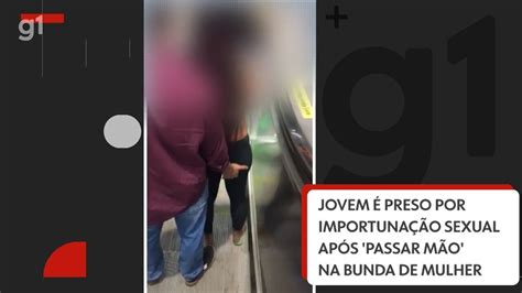 Homem Enfiando O Pinto Na Bunda Da Mulher - VÍDEO: jovem é preso por importunação sexual após 'passar mão' na bunda ...