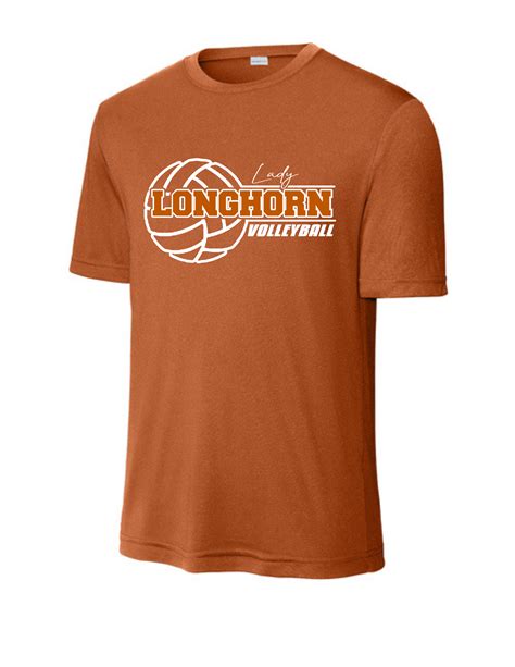 Dobie HS Volleyball -Longhorn Volleyball Short Sleeve Performance Tee