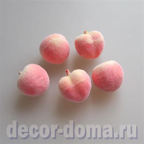 Персики, искусственные, маленькие, 2 см, кукольные, муляжи, купить ...