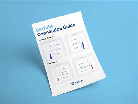BluTube Connection Guide - ProEdge Dental Water Labs