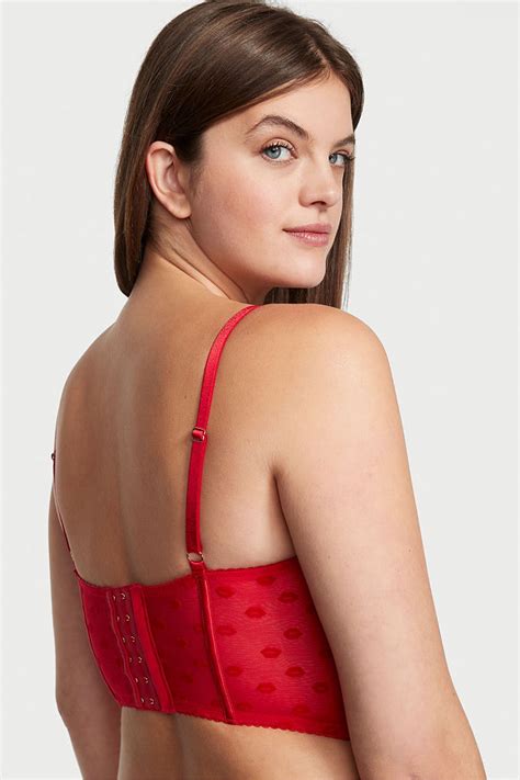 Buy Victoria's Secret Strappy Quarter Cup Corset Bra Top from the