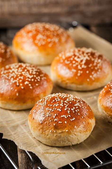 Low Calorie Hamburger Buns - Lose Weight By Eating
