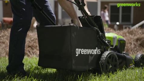 Аккумуляторная техника Greenworks серии 40V - YouTube