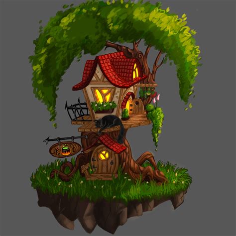 Alena Ivanova - Witches' house