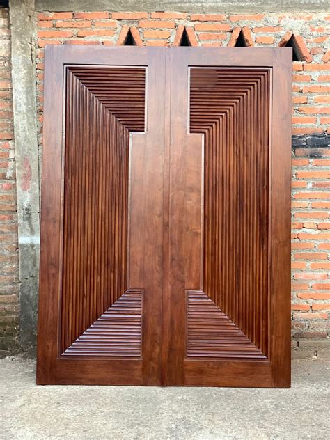 pintu jati minimalis cv multi jaya